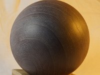 2782 &nbsp;  &nbsp;   Blauglocke, geb�rstet, gebeizt, gek�lkt und gewachst.    Auf Blauglockesockel. &nbsp;  &nbsp;    &empty;  18,5 cm    &nbsp;    Verkauft &nbsp;